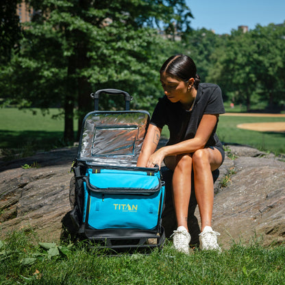 60 (50+10) Can Wheeled Cooler