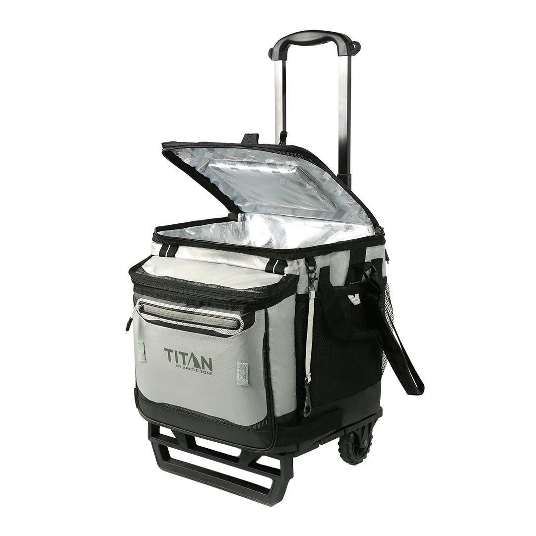 60 (50+10) Can Wheeled Cooler