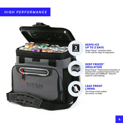 16 Can Zipperless HardBody Cooler